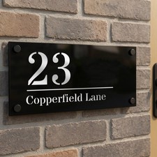 House Numbers Plaques Door