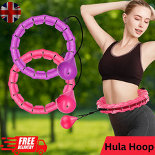 Detachable 24/28/36 Knot Weighted Hula Hoop Fitness for Weight Loss Abs Exercise