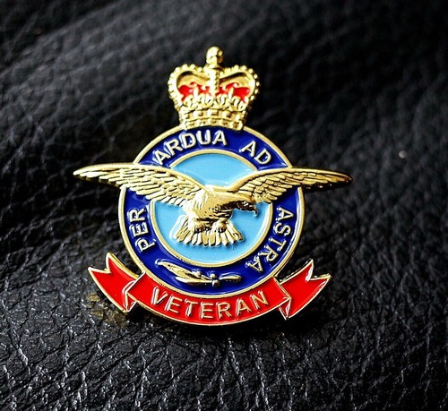 Raf veteran enamel pin badge - veteran,