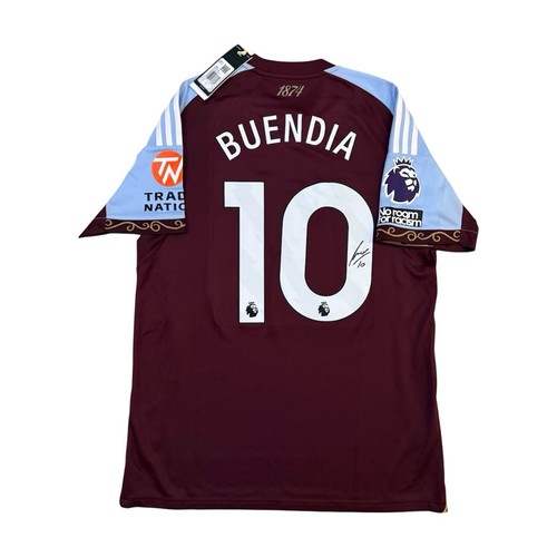 Emiliano buendia signed shirt - buendia,