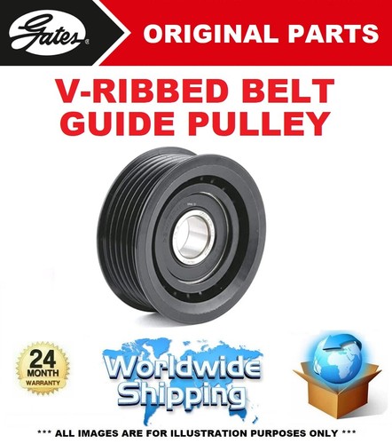 Fan belt guide pulley for - belt,