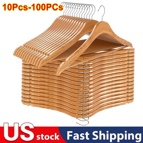 Wooden hangers pack - wooden,