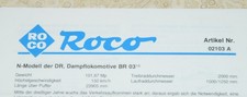 ROCO 4114 Instruction Leaflet