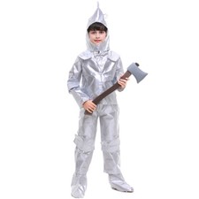 Cosplay Tin Man Kids Boys Costumes The Wonderful Wizard of Oz Halloween Suits