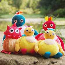 New Twirlywoos Chickedy Chick Toodaloo BigHoo Peekaboo 5pcs plush Toy