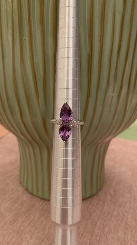 Gemstone amethyst 925 - amethyst, sterling