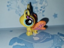 Littlest Pet Shop #497 Yellow Butterfly Orange Wings LPS