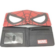 Superhero Spider-man Bifold Wallets Coin Purse Comics Fans Gift