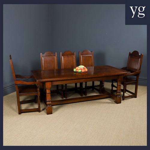 Antique english 17th style oak - english,