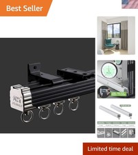 Robust 6.6ft Black Curtain