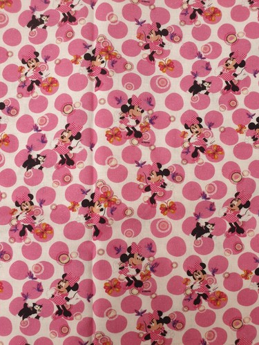 Minnie mouse fabric end of - mouse, uk