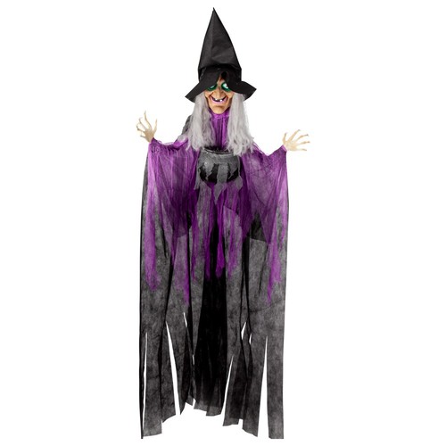 Animated hanging witch prop - animated,