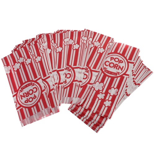 100 pcs popcorn boxes bags - popcorn,
