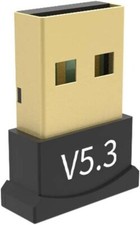 Bluetooth Dongle 5.3 USB Adapter PC Laptop Wireless Speakers For Windows 10 11