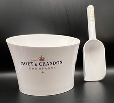 Moet et Chandon Ice Imperial Champagne White Mini Ice Bucket and Scoop