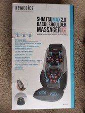 HoMedics CBS-2016-GB Shiatsu Max 2.0 Heat Back and Shoulder Massager