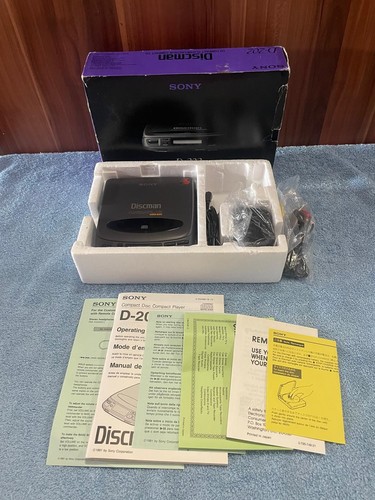 Sony discman 202 portable cd - sony, d-202