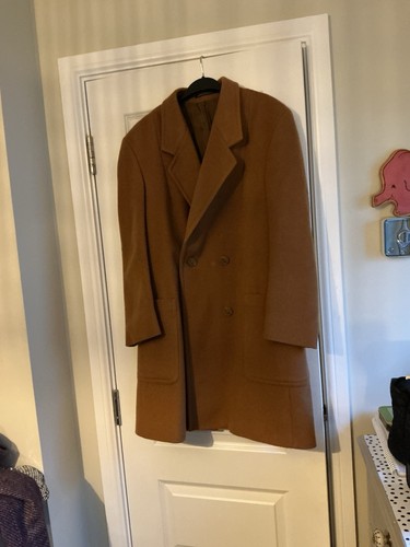 Vintage wool cashmere brown - wool,