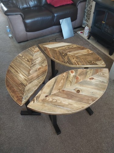 Reclaimed pallet wood round - reclaimed,
