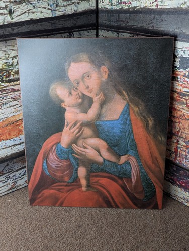 Madonna and child - and,