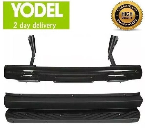Rear bumper cover - rear, plastic