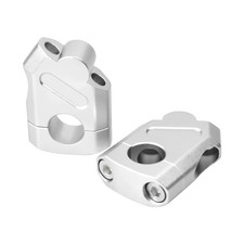 CNC 22mm Universal Handlebar Riser Mount Clamp Bracket Extend For Yamaha Ducati