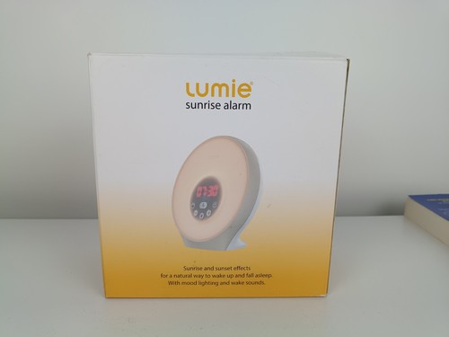 Lumie sunrise alarm clock - lumie,