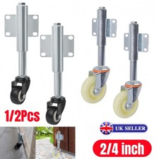 2" 4" Gate Wheel Spring Loaded