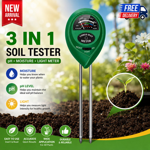 Soil tester ph moisture - 3,