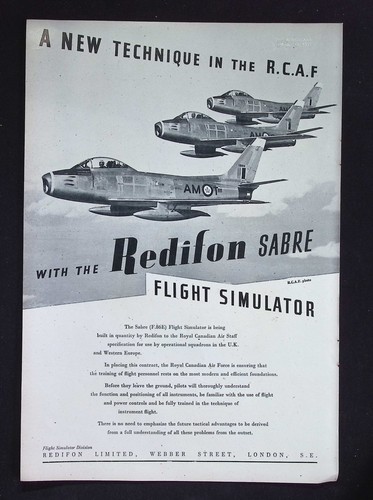 Original 1953 advert redifon - 1953,