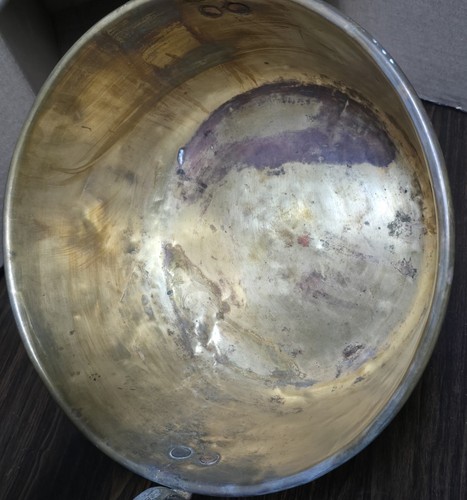 Vintage large cauldron - 12",