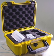 Pelican style case for gold