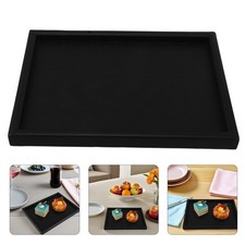  Wood Tray Wooden Appetizer Home Decor Rectangular Serving Platter