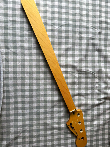Fretless bass guitar neck - bass,
