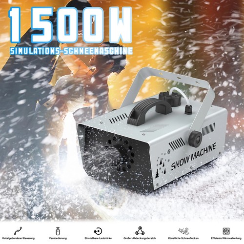 Uking snow machine 1500w - snow,