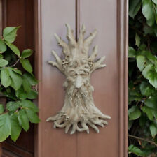 Greenman Tree Man Twig Plaque Garden Ornament Wiccan Pagan Wall Decor
