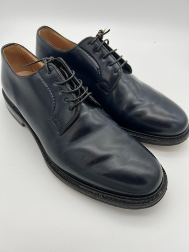 Churchs black leather shoes