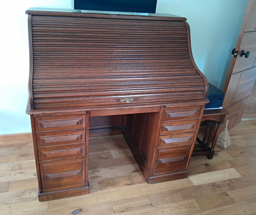 Cutler large antique oak - cutler,