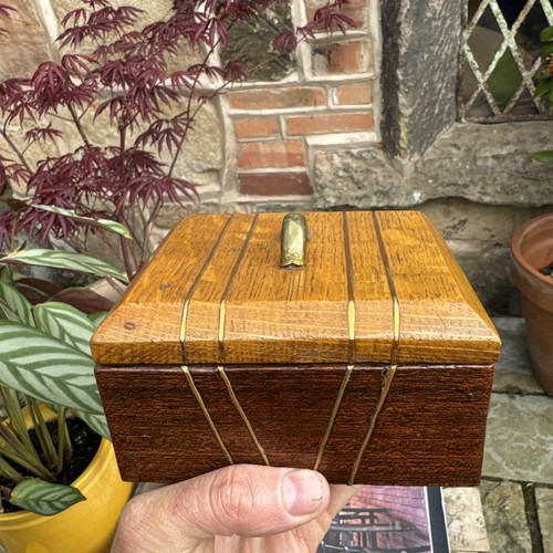 Vintage wooden storage box - vintage,