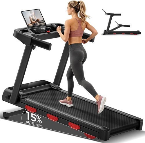 Folding treadmill with - folding,
