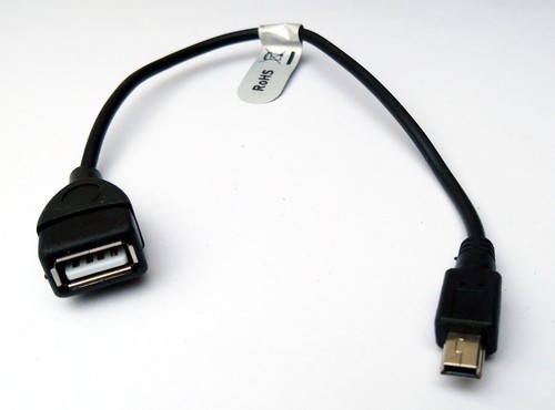 Usb female to mini b - a,