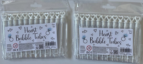 Heart wedding bubble - 24,