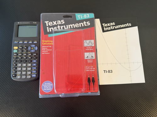 Texas instruments 83 - instruments, ti-83