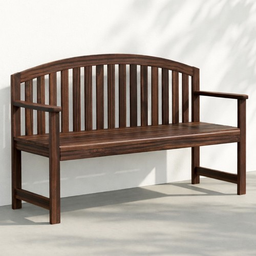 Rustic wooden garden - wooden, bench