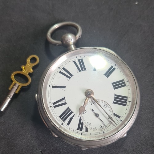 Antique solid silver gents - antique,