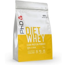 PHD Diet Whey High Protein Powder Blend Shake Vanilla Crème Flavour Pack 2kg