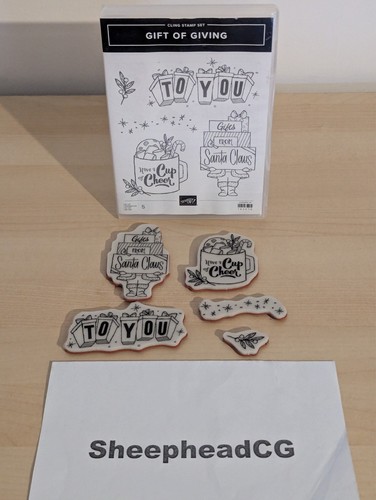 Stampin gift of giving - gift,