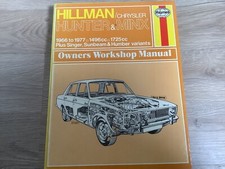 HILLMAN/ CHRYSLER HUNTER &