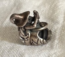 Sterling Silver Witch Cauldron