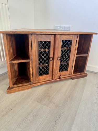 Wooden corner unit - tv,